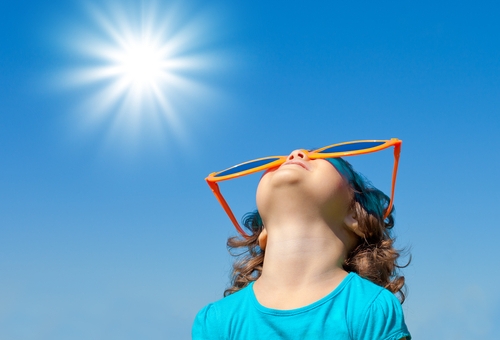 Ήλιος παιδί και προστασία!